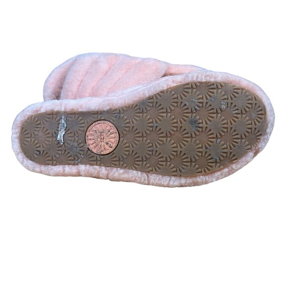 UGG K Fluff Yeah Slides Women's Size 9 in Pink - Excellent Preloved Condition! - Picture 6 of 9